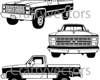 Free Free 117 Chevy Truck Front Svg SVG PNG EPS DXF File