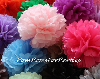 15 (5L / 5M/5S) papel de seda pompones - boda - cumpleaños - bautizo - cumpleaños temáticos - nupcial - vivero decoraciones - bautismo