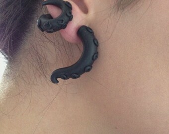Wrap Around Octopus Earrings
