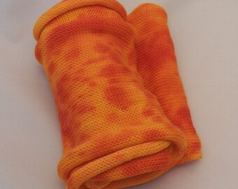 Sunglow- Sock Panel- Superwash Yarn- Hand Dyed- OOAK- 0013