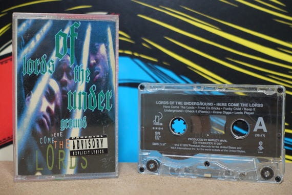 Here Come The Lords by Lords Of The Underground Vintage Cassette Tape