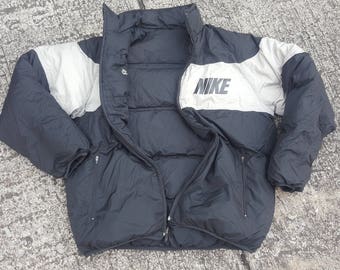Vintage Nike Reversible Puffer Down Jacket 90s