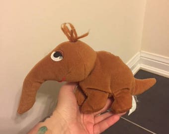Vintage sesame street snuffleupagus plush