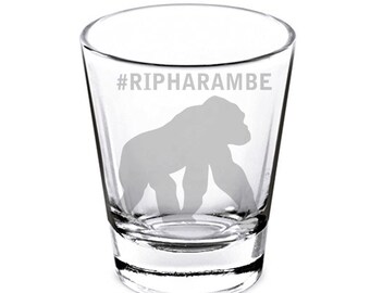 Harambe Shot Glass