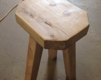 Custom Antiqued Stool