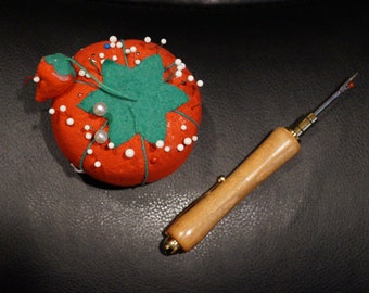 Handmade Seam Ripper; Wood Turning