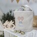 Easter basket, Personalized Easter Basket, girls basket, boys basket, girls Easter basket, monogram Easter basket, linen Easter basket