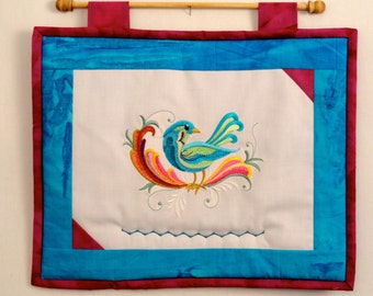 Blue Bird Wall Hanging