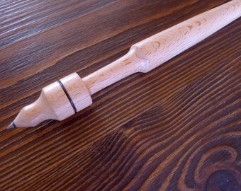 Russian spindle with metal tip Large size support spindle