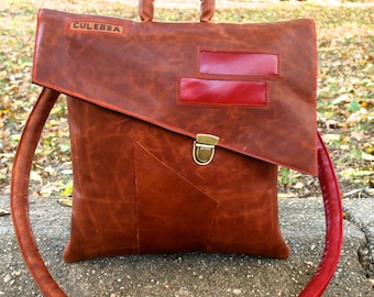 Reddish Brown Leather Love