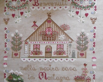INSTANT DOWNLOAD Vacanze in Montagne PDF counted cross stitch patterns by Cuore e Batticuore e-pattern at thecottageneedle.com