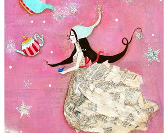 Tea and Magic with the Baker's Daughter - 5 Postcard set