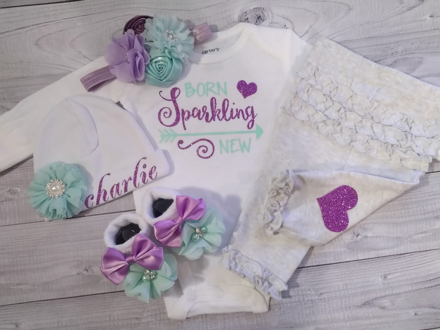 Baby Girl Coming Home Outfit Newborn Baby Girl Clothes