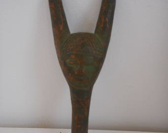 African sling shot Baule people West Africa