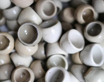 Stoneware Escargot Pot Set Of 10