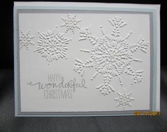 Christmas Snowflake Card