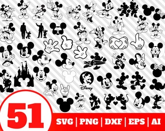 Mickey mouse svg | Etsy