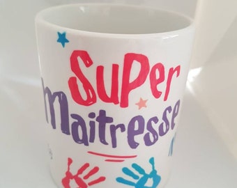 Personalised end of school year mug