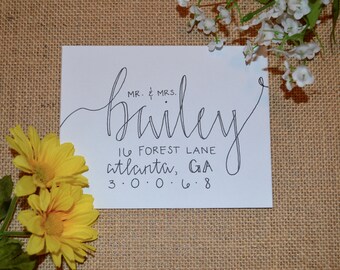 Handwritten Envelopes || Envelope Addressing