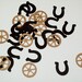 Horseshoe Confetti/ Rodeo Birthday/ /Western/Party 100 Pieces