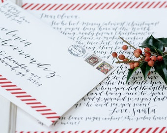 Handwritten Personalized Letter from Santa