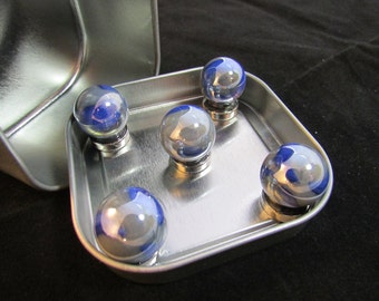 Magnet set, fridge magnets, strong magnet set, fridge magnet set, glass marble magnets, stocking stuffers, neodymium magnets #221-314