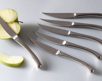 Vintage Fruit Knife Set Stainless Steel Mid Century Japan Flatware Cutlery