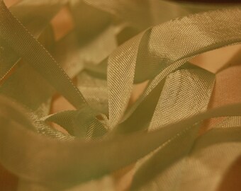 Aqua Mint Vintage Seam Binding Ribbon