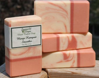 Mango Kumquat Smoothie Handmade Cold Process Soap