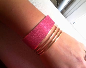Ruby Cuff Bracelet