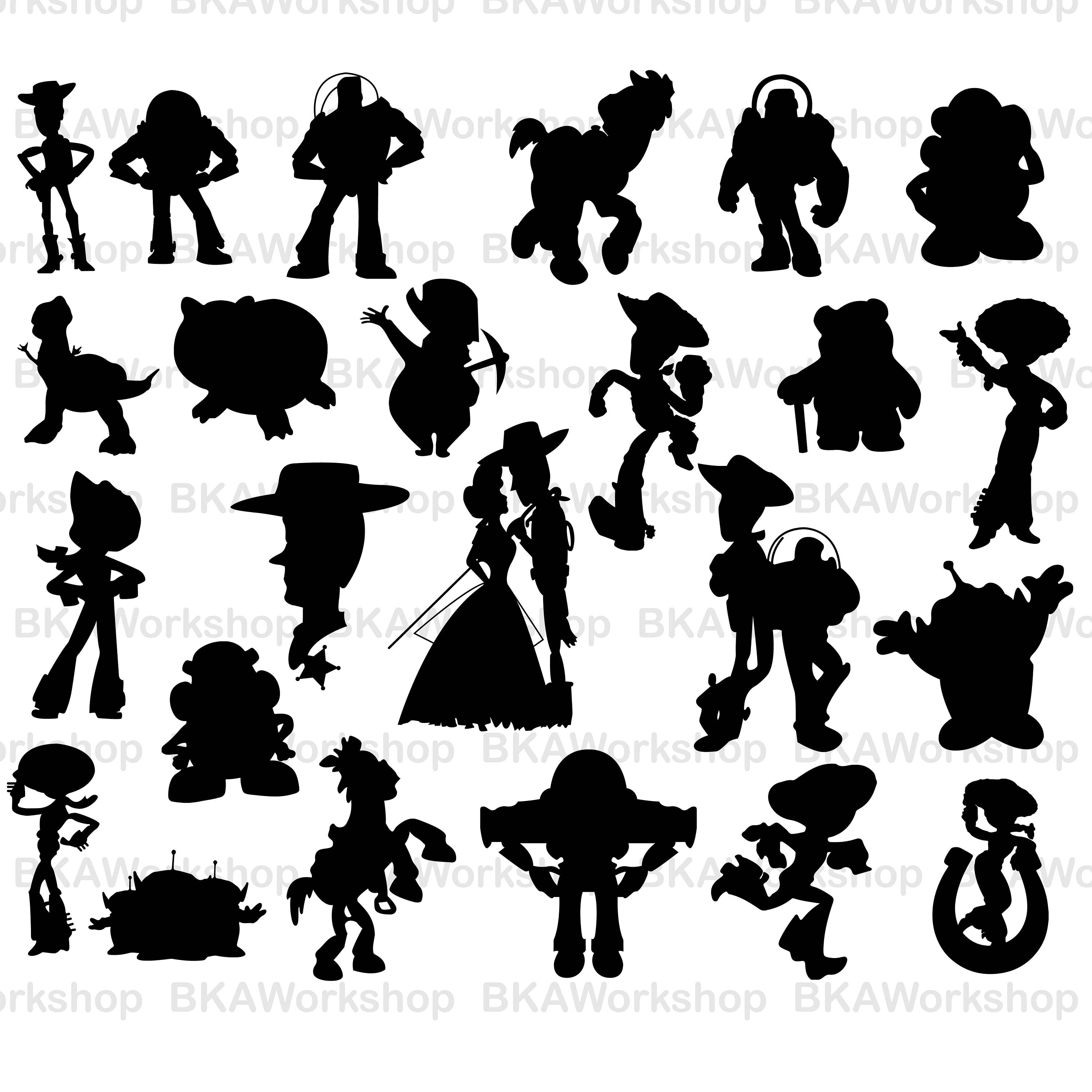 toy story black characters