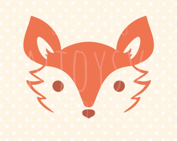 Download Cute Baby Fox Svg Cute Fox Svg Foxy svg Baby fox svg Little