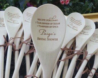 Bulk Order for Wooden Spoons, Wedding Shower, Bridal Shower, Kitchen Shower, Chili Cook-Off SP-WBK