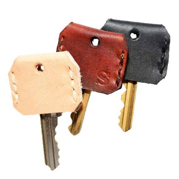 Leather Key Toppers/Key Caps Leather Key Covers