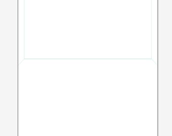 printable 5x7 envelope template that fits on an a4 page instant 5x7 photo template