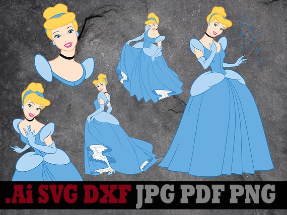 Download Cinderella svg Disney princess svg Cinderella clipart Disney