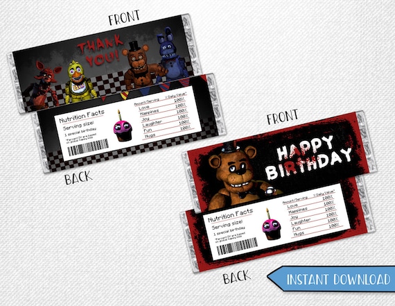 chocolate bunny five nights at freddy's