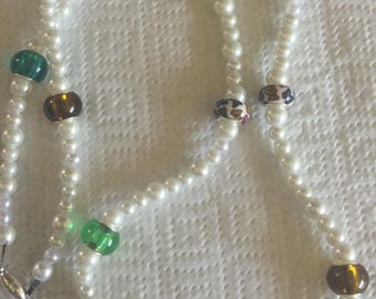 Butterfly Beaded Necklace
