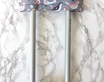 Little Birds Crutch Pad Covers Complete Set for Armrest and Handles