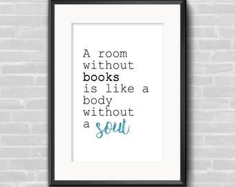 Book quote - Printable
