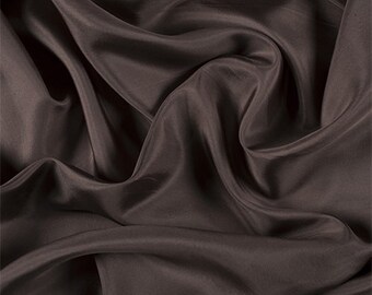 Latte Silk Habotai, Fabric By The Yard