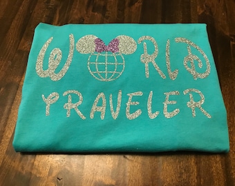 World traveler t-shirt