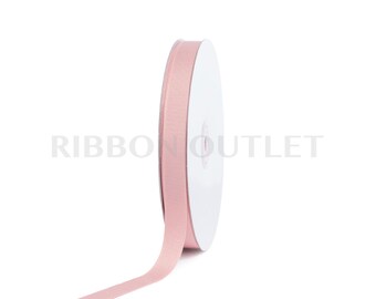 5/8" Blush Vintage Rose Pink Grosgrain Ribbon 50 Yards Per Roll