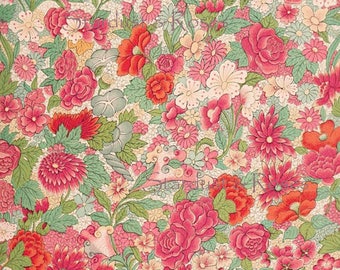 Vintage floral paper | Etsy