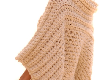 Instructions to make: the Crochet Brioche Sweater PATTERN PDF