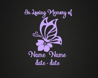 Free Free 289 Butterfly Memorial Svg SVG PNG EPS DXF File