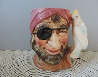 Pirate Beer Stein Vintage