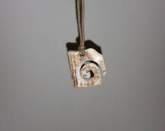 Deer antler necklace/ pendant