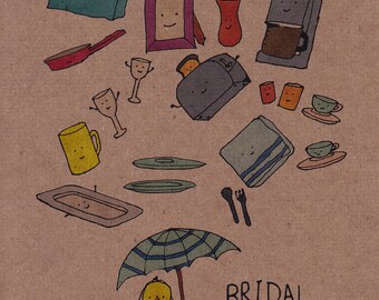 NEW Cute Bridal Shower Greeting Card