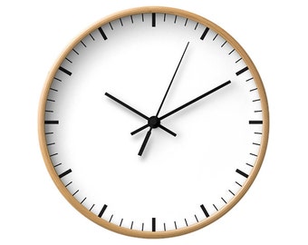 Minimalist Wall Clock | minimalist clock etsy Minimalist Wall Clock | minimalist clock etsy